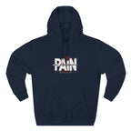 Pain Hoodie - Graphic Three-Panel Fleece Pullover