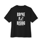 Broke But Rising Tee — Inspirational Streetwear Shirt (“Broke But Rising” Design)
