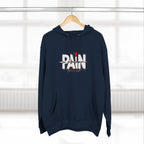 Pain Hoodie - Graphic Three-Panel Fleece Pullover