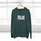 Pain Hoodie - Graphic Three-Panel Fleece Pullover